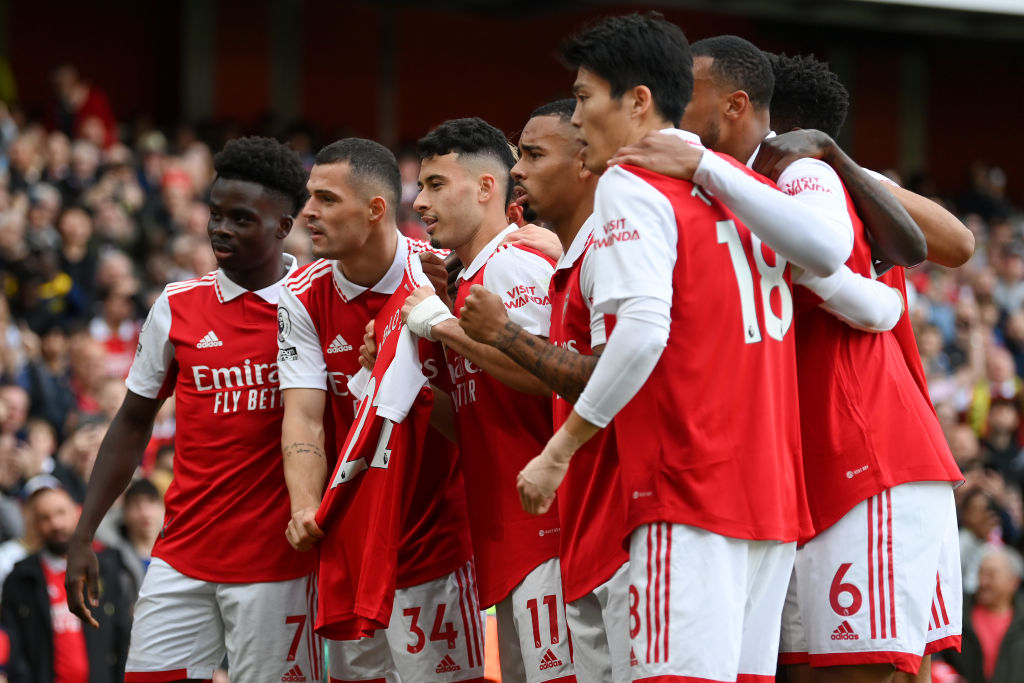 Martinelli faz dois, Arsenal goleia o Everton e aumenta vantagem na  liderança da Premier League - Lance!