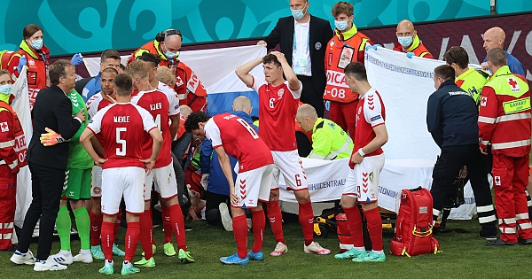 Foi assim que Christian Eriksen assustou o futebol mundial