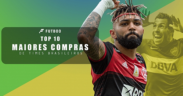 As 10 contratações mais caras de times brasileiros