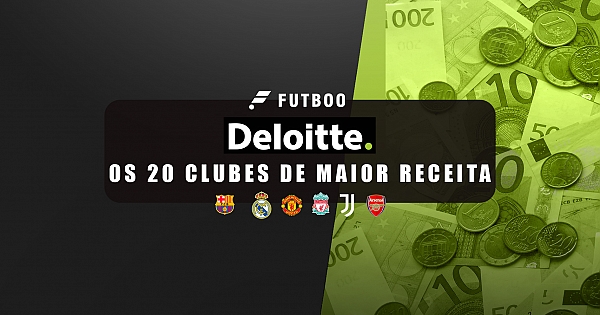 Os 20 melhores times da Deloitte Money League!