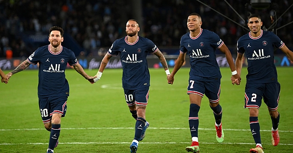 As imagens de PSG x Manchester City