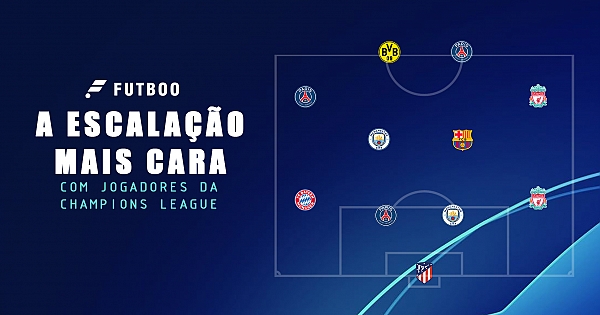 A escalação mais cara com jogadores da Champions League