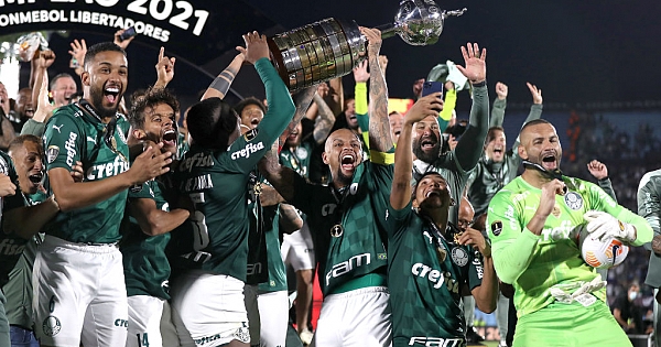 As imagens da final da Libertadores entre Palmeiras e Flamengo