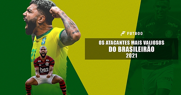 Os atacantes mais valiosos do Brasileirão 2021