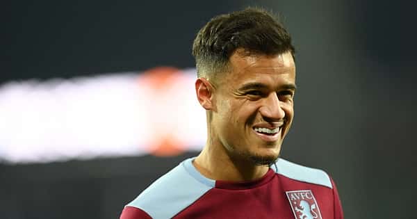 As melhores imagens da estreia de Philippe Coutinho pelo Aston Villa