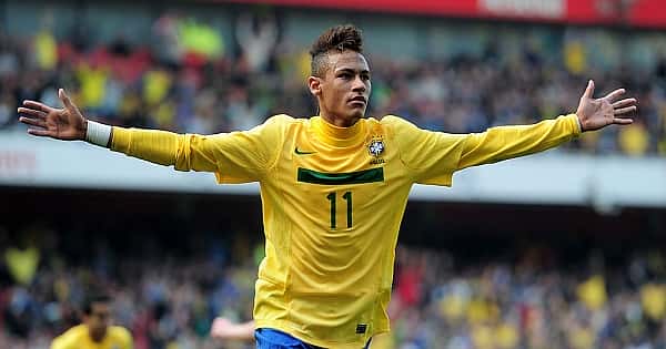 A evolução do valor de mercado de Neymar