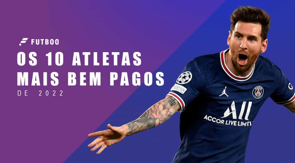 OS 10 JOGADORES MAIS BEM PAGOS DO MUNDO EM 2022 