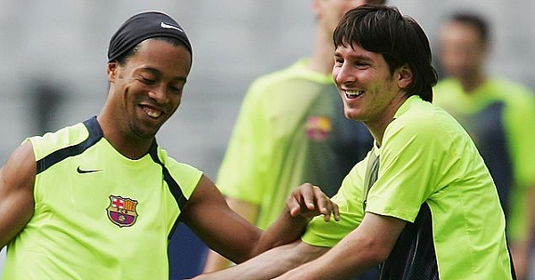 O time ideal com os melhores jogadores que atuaram com Messi