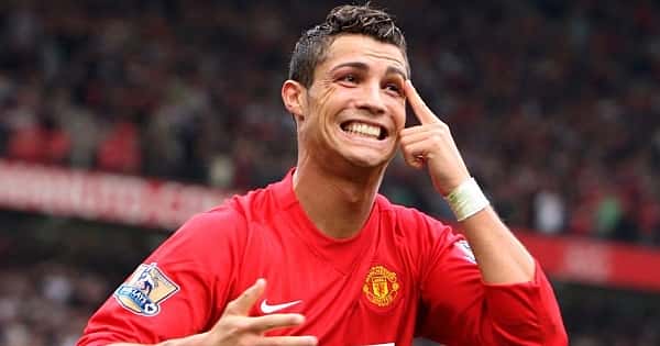 A evolução do valor de mercado de Cristiano Ronaldo