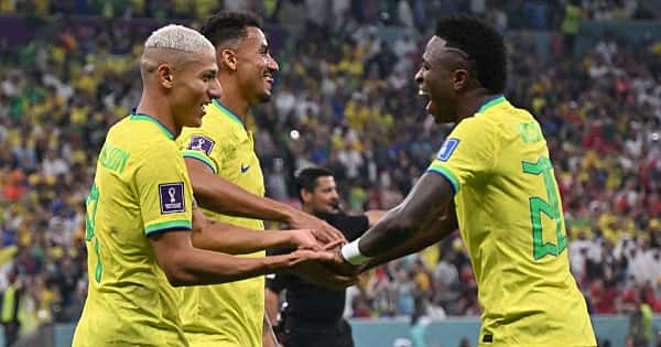 As melhores imagens da estreia do Brasil na Copa do Mundo 2022