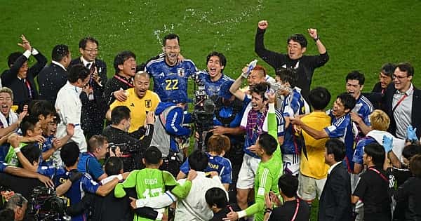 As melhores imagens da classificação do Japão e da eliminação da Alemanha