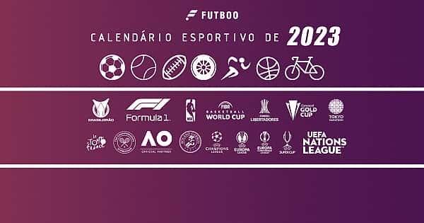 O calendário esportivo de 2023