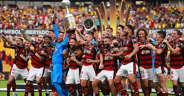 Os 10 clubes que mais arrecadaram premiações em dinheiro da CONMEBOL (2016-2022)