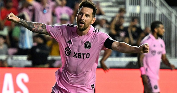 Inter de Miami 4 x 0 Atlanta United; As melhores imagens do show de Messi 