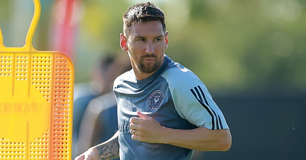 Messi treina pela primeira vez com o elenco do Inter Miami; veja as imagens