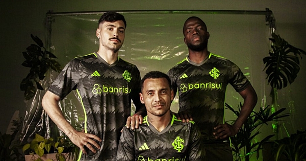 Internacional lança terceiro uniforme 2023/24