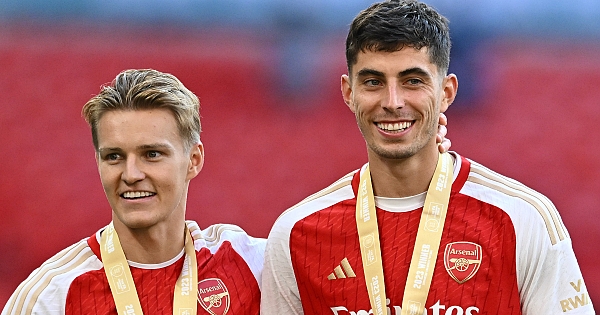 Os 10 maiores salários do Arsenal 2023/24