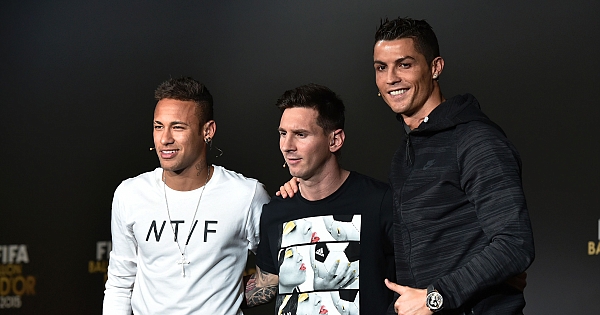 Os 10 atletas mais pesquisados do mundo; Neymar, Messi e CR7 lideram a lista