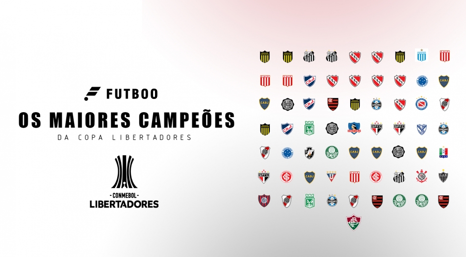 Os maiores campeões da Copa Libertadores - ESPORTE - Br - Futboo.com