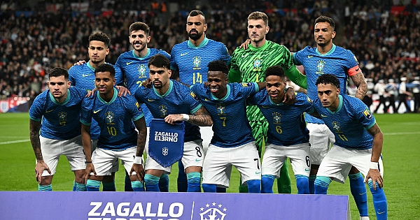 A numeração dos jogadores do Brasil para as partidas contra a Inglaterra e Espanha 