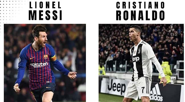 Messi VS Ronaldo em 2020