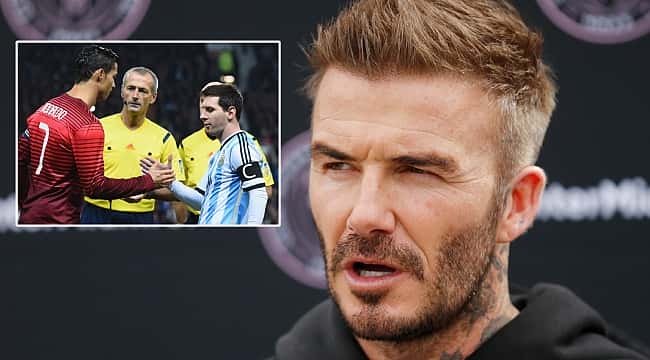 O sonho de Beckham, Messi e Ronaldo