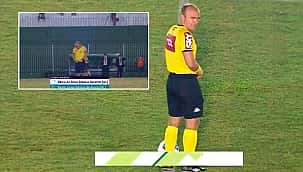 Árbitro de escândalo no Brasil!