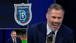 Os momentos difíceis de Carragher com Başakşehir