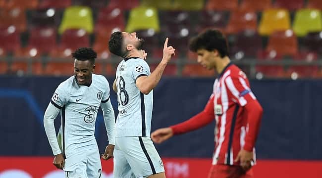 O Chelsea levou vantagem com um gol