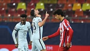 O Chelsea levou vantagem com um gol