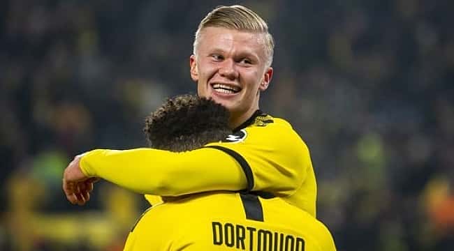 Haaland marcou 7 gols em sua terceira partida em Dortmund