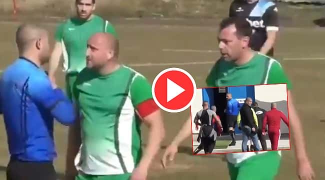O árbitro saiu correndo do campo! Terminou a partida em 21