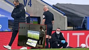 Todo mundo está confuso! Incluindo a sala VAR ...