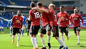 A partida terminou em empate, o Manchester United venceu!