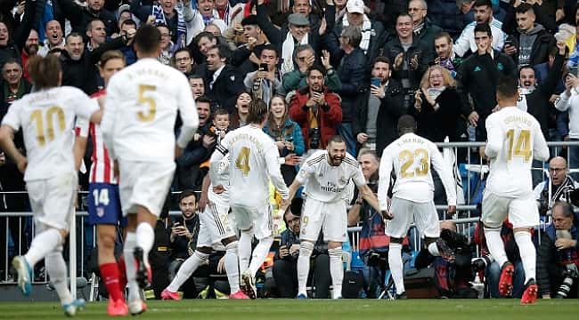 Real venceu o derby de Madrid