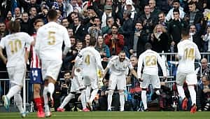 Real venceu o derby de Madrid