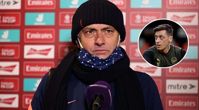 Resposta interessante de Mourinho para Mesut Özil