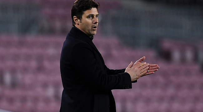 Diálogo entre Pochettino e Mbappe