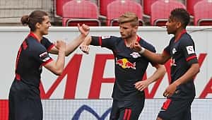 Tempestade RB Leipzig, recorde de Werner