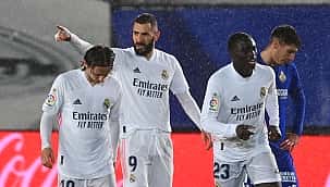 O Real Madrid venceu por dois gols