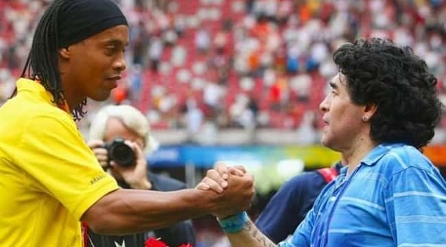 Ronaldinho está voltando? Mesma equipe de Maradona ...