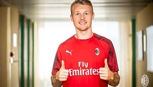 Simon Kjaer está oficialmente em Milão