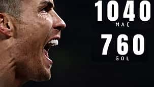 O artilheiro da história; CR7