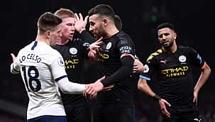 Tottenham - M.City prováveis 11  's