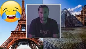 A resposta de Yusuf Yazici foi abafada por risos