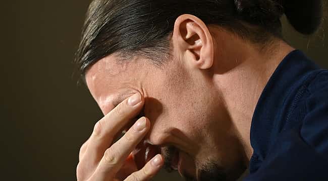 Lágrimas de Zlatan Ibrahimovic