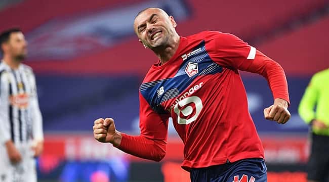 O gol de Burak Yilmaz não foi suficiente para o Lille!