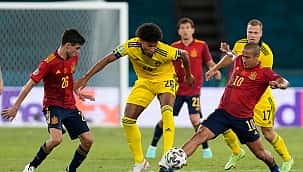 Na estreia das duas seleções, Espanha e Suécia ficam no empate 