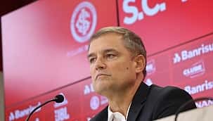 Aguirre é apresentado no Internacional: "Estou muito feliz de voltar para casa"