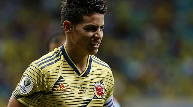 James Rodríguez fica de fora da Copa América: "Decepção"